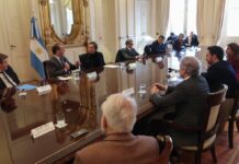 El Ministerio de Obras Públicas firma convenio con el CAF por obras en Ruta 5