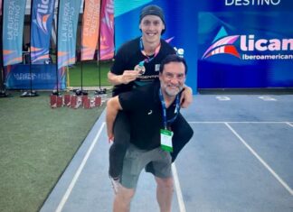 Elián Larregina sigue batiendo récord y cosechando medallas