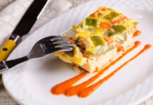Tarta de verduras variadas