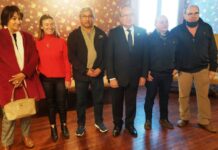 Visita del Comandante Spadaro al HCD