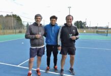 Tenis en el parque