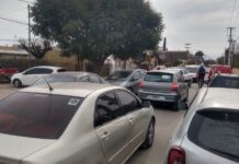 Tránsito: la caótica dificultad de circular por calle 19