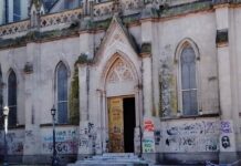 Preocupa la aparición de pintadas y grafittis sobre la Basílica Catedral