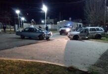 Accidente, discusión y aprehensión