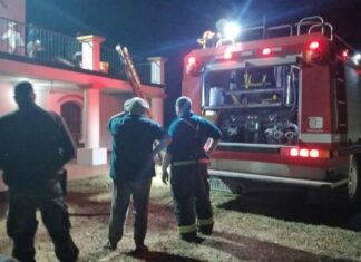 Accionar de Bomberos