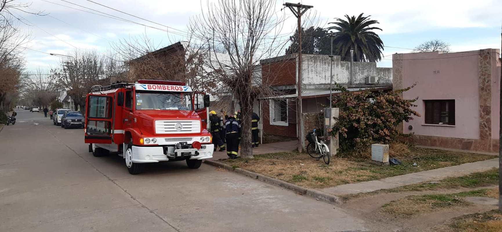 Lasala - Incendio de vivienda 1