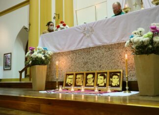 Actos en el 46º aniversario de la Masacre de San Patricio