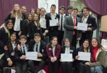 Destacada actuación de los alumnos del Colegio San Patricio en el Modelo de la ONU