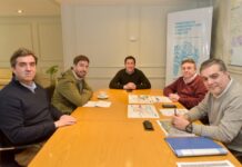 Intendentes de Mercedes y Luján se reunieron con el ministro de Infraestructura