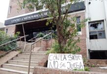 Preocupante estado de abandono del ex Centro Cardiovascular