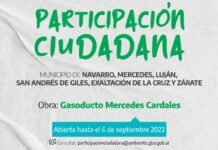 Convocan a la participación ciudadana por la obra del Gasoducto Mercedes – Cardales
