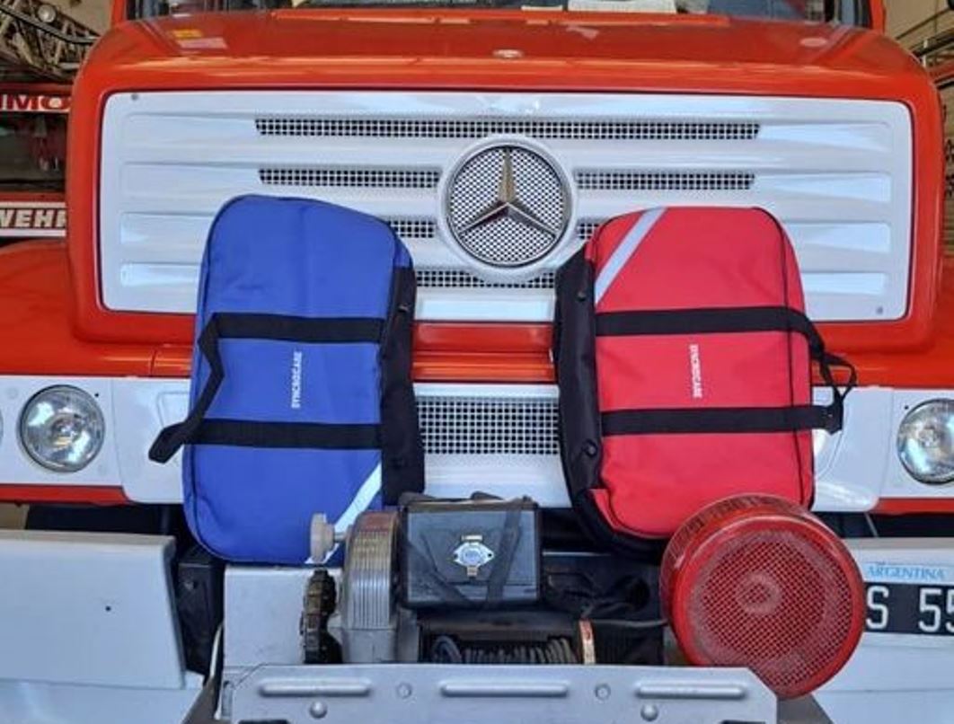 Bomberos Voluntarios - Nuevos bolsos de trauma