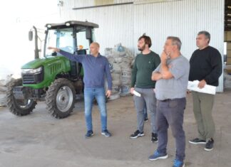 Mancini visitó Alberti en busca de experiencias exitosas de gestión municipal