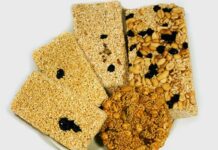 Turrón de semillas de quinoa