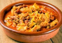 Guiso de mondongo