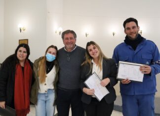 Se sortearon viviendas para trabajadores municipales