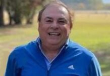 Roberto Ghiglione, con -5 el destacado del sábado