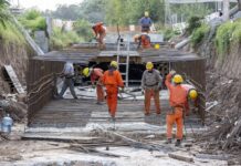 Provincia confirma obra de desagües pluviales para tres barrios de Mercedes