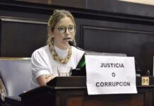 La diputada Ruiz cuestionó los recortes de Massa y el silencio del gobernador