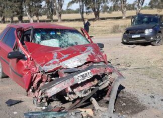 Violenta colisión sobre Ruta 5: Joven Suipachense herido