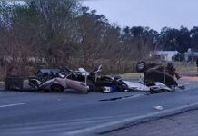 Vecino de Mercedes muere en accidente sobre Ruta 7