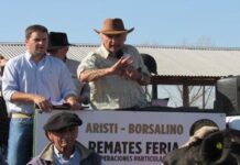 Remate Aristi Borsalino en Mercedes en la SRRM, no hay dos sin tres