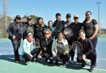 Avanzan los torneos en la Escuela municipal de tenis