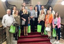 Concejales y personal del HCD visitaron la Biblioteca del Congreso Nacional