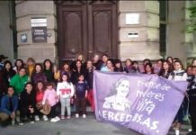 En Mercedes también hubo manifestación de Mujeres Trabajadores