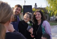 Inauguran obra de pavimento de calle 23 en barrio San José