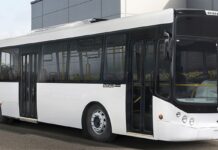 Fabricado en Mercedes, se presentó el primer colectivo eléctrico del país