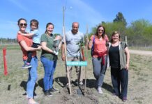 El Bosque Mil Días concretó nuevas plantaciones