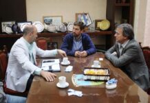 El intendente concretó encuentros con la UTN y el CEPT 4