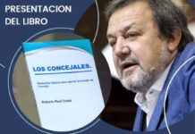 El exsenador Roberto Costa presenta su libro Los Concejales en Mercedes