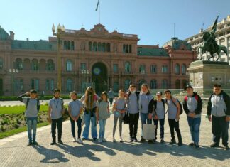Chicos de Suipacha viajaron a conocer Buenos Aires