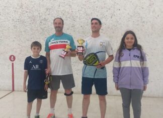 Suipachenses subcampeones en Torneo Provincial de Pelota Paleta