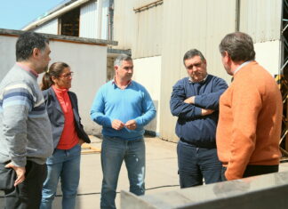 El Intendente visitó Metalúrgica Belgrano