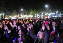 El clima no frenó al público que dijo presente en el Festival de Cerveceros