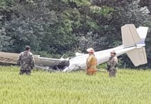 Cayó avioneta en cercanías del AeroClub: una víctima fatal