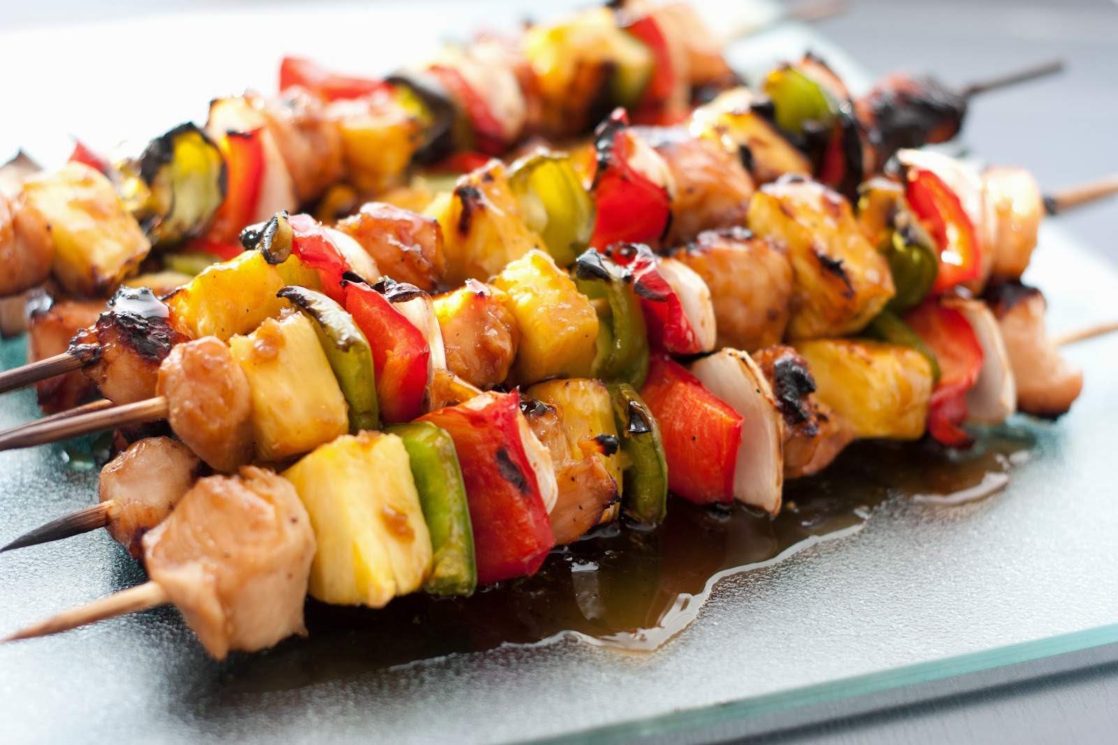 Receta 07 de noviembre de 2022 - Brochette multicolor de verduras