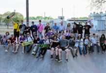 Presentaron la pista de skate que funcionará en el Paseo de la Juventud