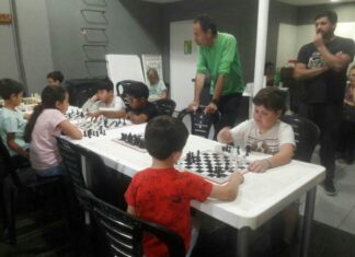 Nuestros ajedrecistas en Mercedes