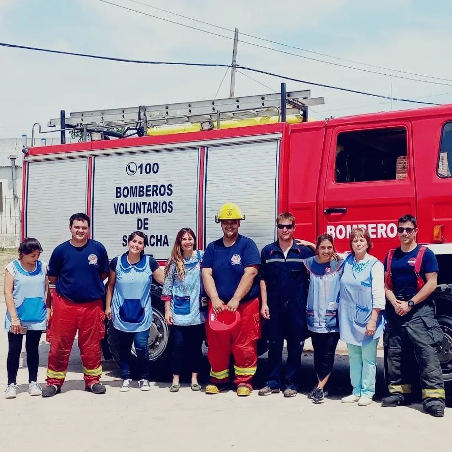 Bomberos Voluntarios de Suipacha - Visitamos el Jardín 905 1