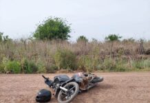 Vecino en grave estado tras accidentarse en camino rural de Rivas