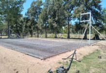 Colegio San Patricio hace realidad su playón en su campo deportivo