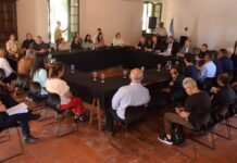 Funcionarios judiciales mercedinos participan de una mesa de Política Criminal en Luján