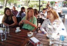 Graciela Ocaña visitó la ciudad pensando en 2023