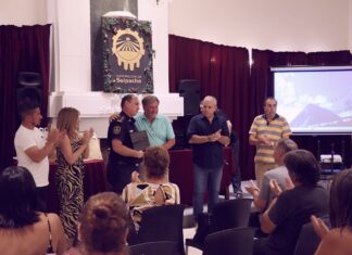 Acto en reconocimiento a las fuerzas de seguridad