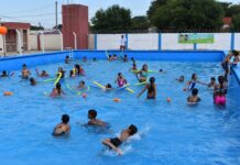 LA PILETA MUNICIPAL DEL UNZUÉ YA ESTÁ A PUNTO PARA RECIBIR A LAS FAMILIAS EN EL VERANO 2023