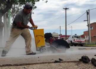 Desvío en Avenida Brady por trabajos de repavimentación